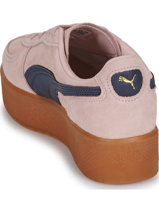 Palermo Elevata Damen Flatforms Sneakers Rosa