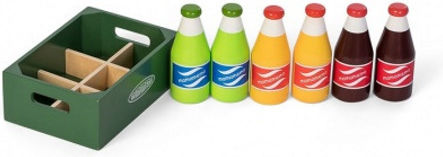 Unique Set of 6 Soft Drink Cans 10cm