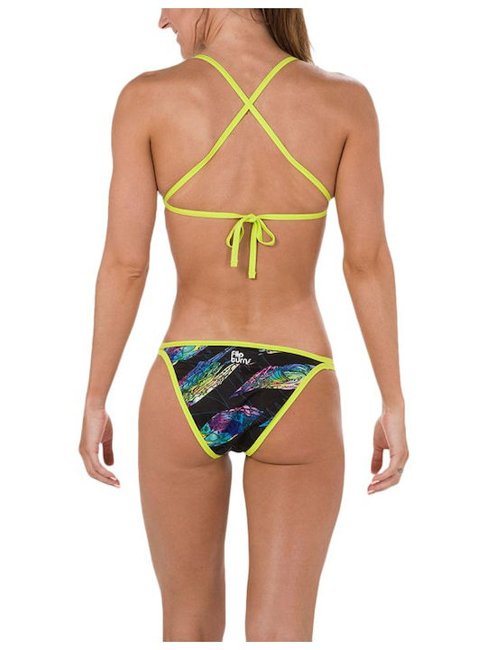 Rain Splash Flip Reverse Sportlich Bikini-Set Mehrfarbig 8-11339-C594