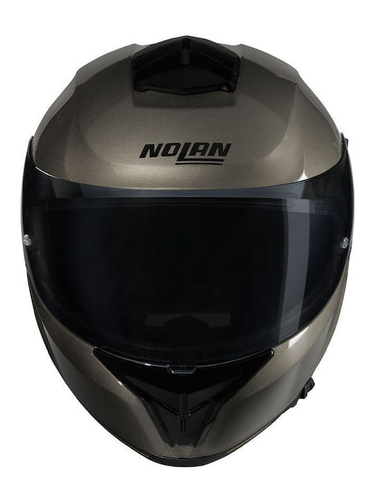 Nolan N80-8 Verniciatura Speciale 342 Pietra / Black Cască Moto Față întreagă ECE 22.06 1520gr cu Sunvisor