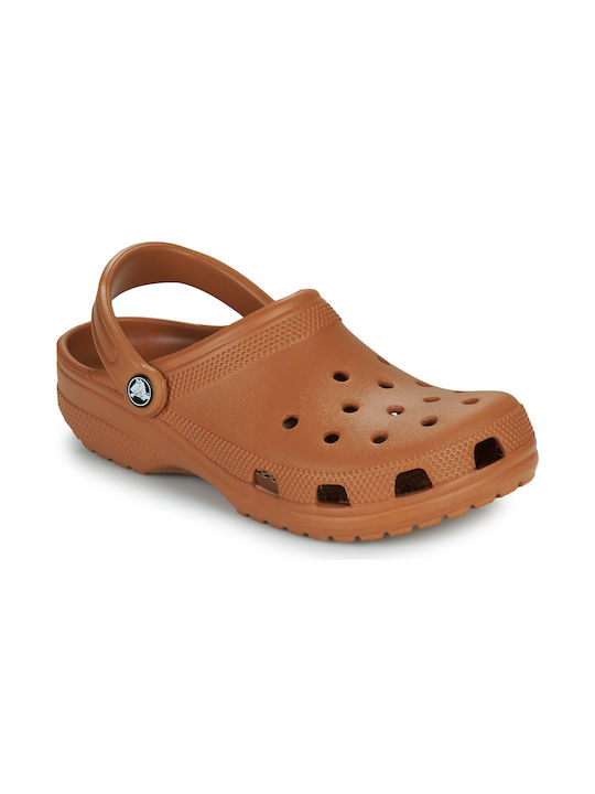 Crocs Classic Дамски Дървени обувки Кафяв