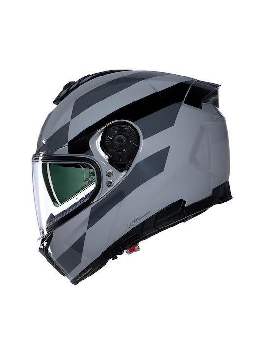 Nolan N80-8 Alfiere 345 Grey / Black Мотоциклетна каска Full Face ECE 22.06 с Sunvisor