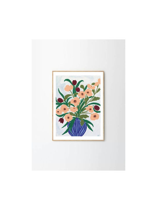 Poster A4 Poster Club Cerulean Still Life High Quality 265g Coated Paper