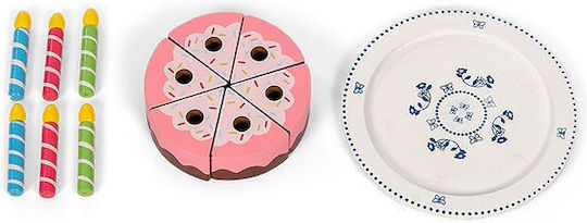 MamaMemo Wooden Cake Toys for Ages 3 Plus 13 Pieces
