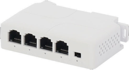 Ethernet PoE Repeater 1 Ethernet PoE Input Pulsar Ext-poe3din 10/100 3 PoE Outputs 10/100 & 4 PoE Ports