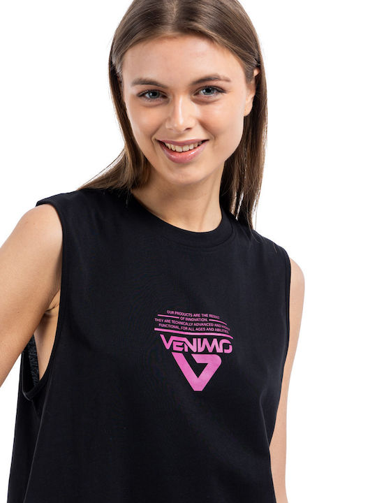 Γυναικείο T-shirt Μαύρο
