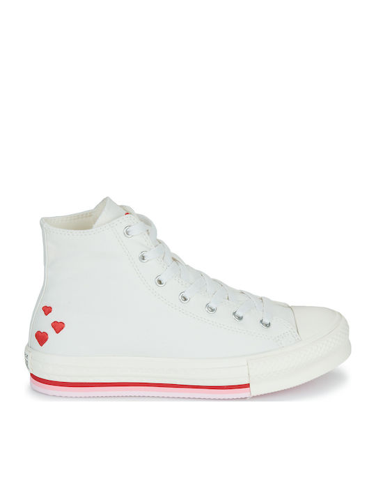 CHUCK TAYLOR ALL STAR Παιδικά Sneakers High Λευκά