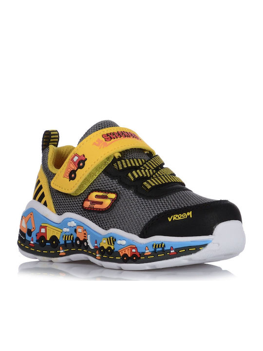 Kids Sneakers with Scratch Gray