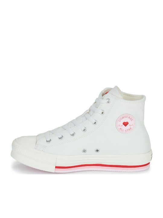 CHUCK TAYLOR ALL STAR Παιδικά Sneakers High Λευκά