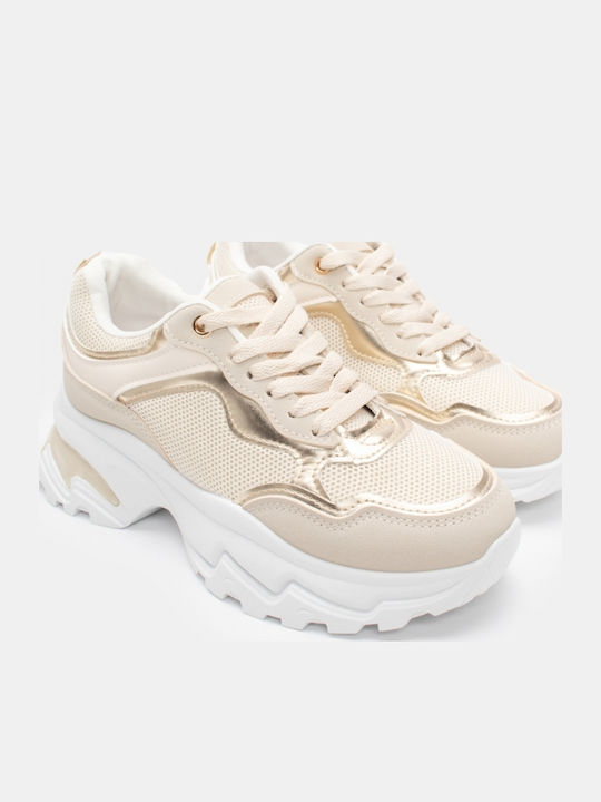 Chunky Sneakers Beige