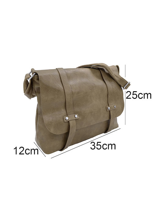 Gift-Me Men's Bag Messenger Beige