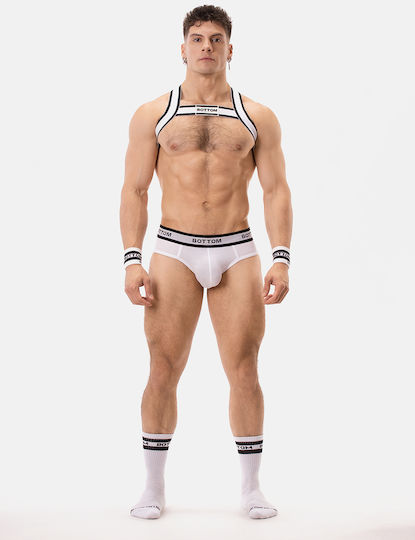 Barcode Berlin Herren Sexy Slip Weiß