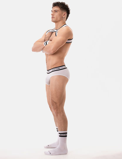Barcode Berlin Herren Sexy Slip Weiß