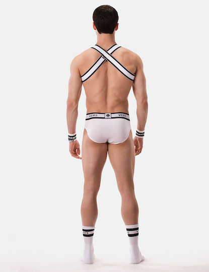 Barcode Berlin Herren Sexy Slip Weiß