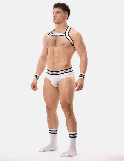 Barcode Berlin Herren Sexy Slip Weiß