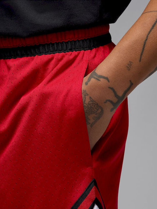 Diamond Bermudă Sport Dri-Fit Roșie Pentru Bărbați