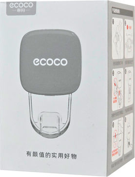 Ecoco Toothbrush Support Base Plastic Gray 6974710174075