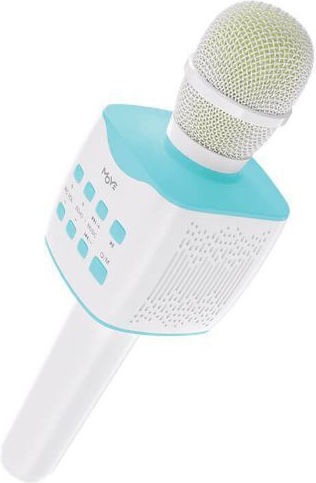 Moye Μικρόφωνο Karaoke Ασύρματο Λευκό