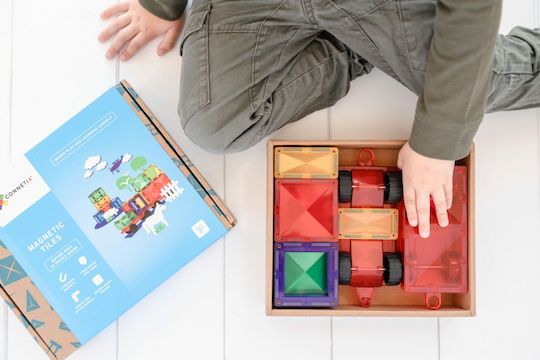 Connetix Magnetisches Bauspielzeug für Kinder ab 3+ Jahre alt Jahren