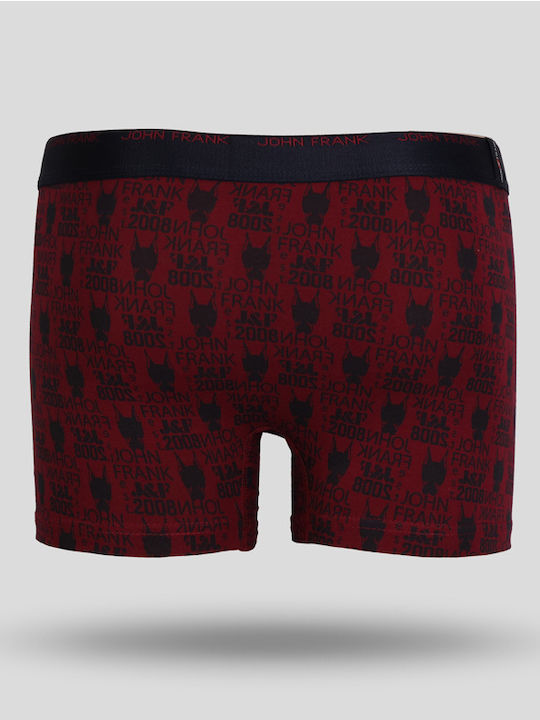 John Frank Men's Boxer Bordeaux