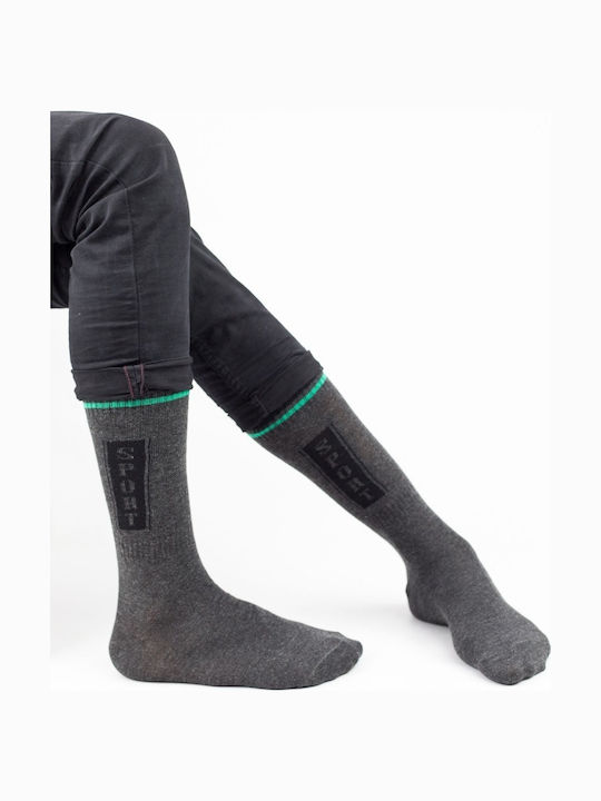 Herren Sportsocken Sport I 3er-Pack Baumwolle Design 24993 Anthrazit
