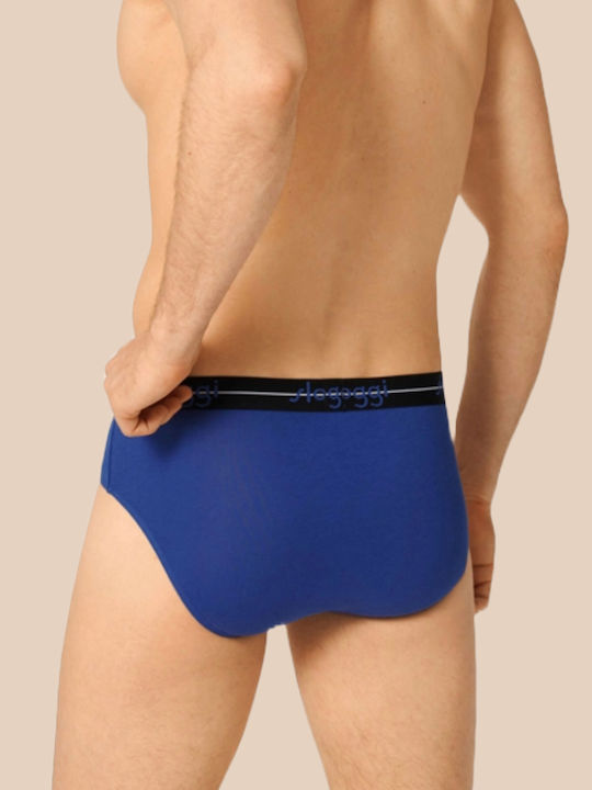 Sloggi Start Midi Men's Briefs 3Pack Blue