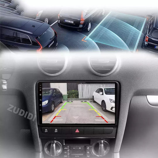 Car Audio System for Audi A3 2003-2012 (Bluetooth/USB/WiFi/GPS/Apple CarPlay/Android Auto) with 9" Touch Screen