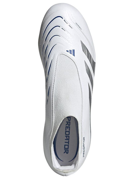 adidas Predator League FG/MG Ποδοσφαιρικά Παπούτσια με Τάπες Λευκά adidas Predator League FG/MG Ποδοσφαιρικά Παπούτσια με Τάπες Λευκά