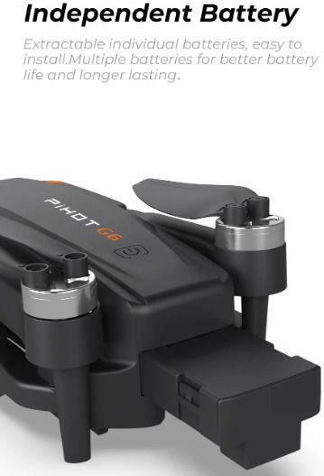 Pihot G60 Drone with 4K Camera and Controller