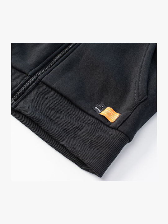 Rufo Cardigan With Black Hood