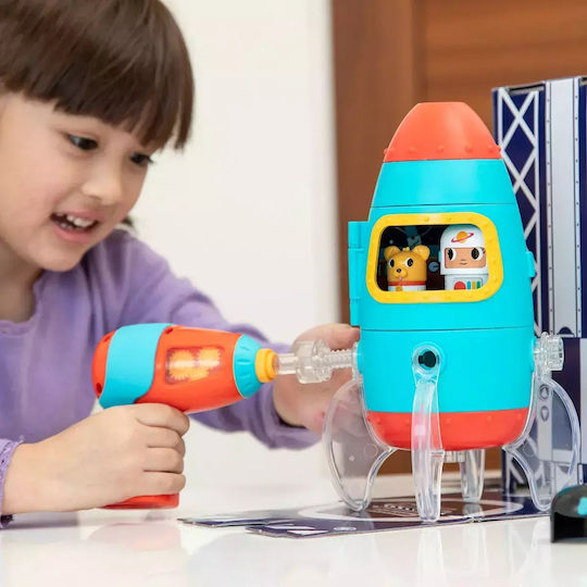 Learning Resources Design, Drill Bolt Buddies Rocket Educational Game Engineering for 3+ years Years Old