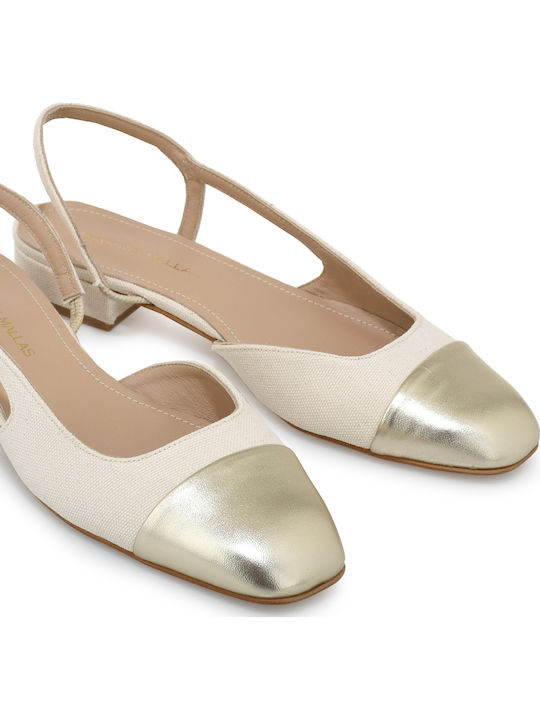Γυναικείες Μπαλαρίνες Slingback σε Μπλε Χρώμα