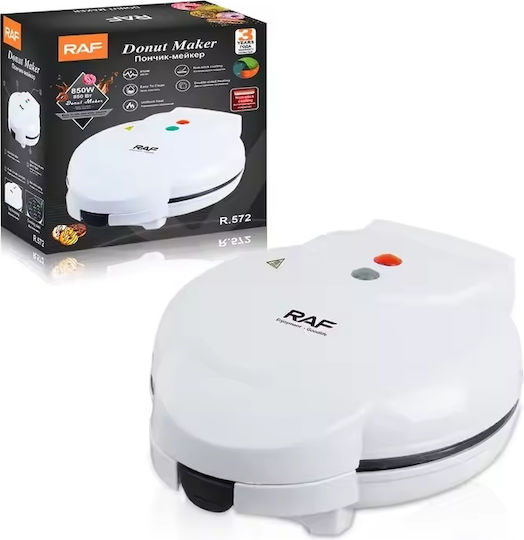 Aparat Electric de Făcut Gogoși Raf R582 850 W 20x24x30 Cm Alb