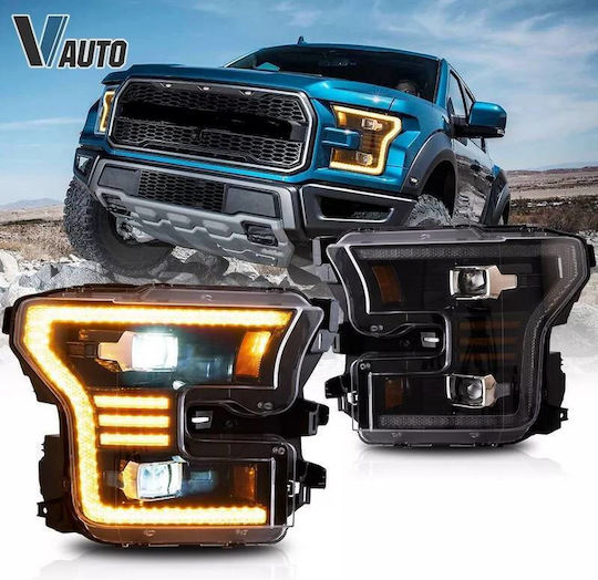 Vland Front Light LED Ford F 150 14-17
