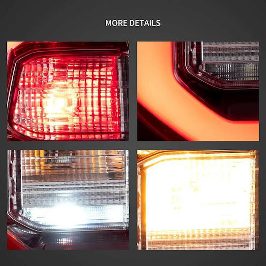 Vland Πίσω Φανάρι Led για Toyota Hilux 2015-2020