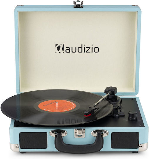 Audizio RP116BL 102.070 Грамофон В Куфарче С Предусилване И Вградени Говорители Син