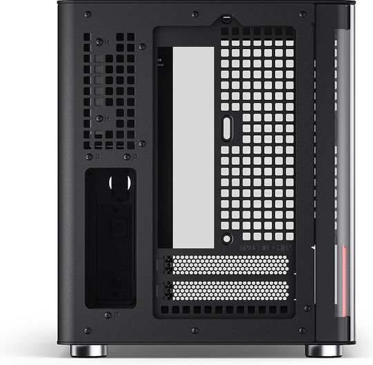 Jonsbo TK-0 Gaming Mini Tower Computer Case with Side Window Black