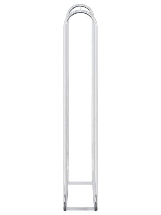 vidaXL Brennholz Hölzernes Regal Holzlagerung 100x25x150cm