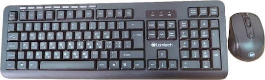 Lamtech LAM114321 Ασύρματο Πληκτρολόγιο Ελληνικό