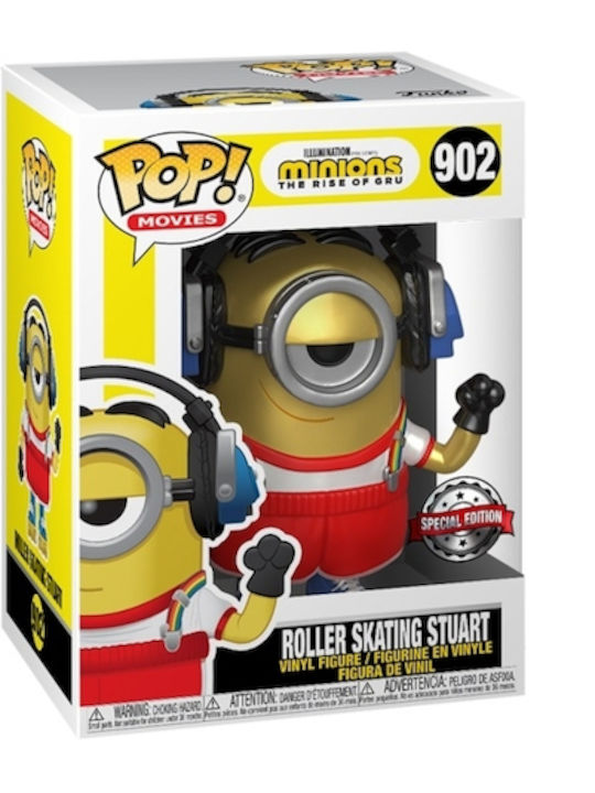 Funko Pop! Tees Movies: Minions - Skater Stuart (Metallic) (M) Exclusive