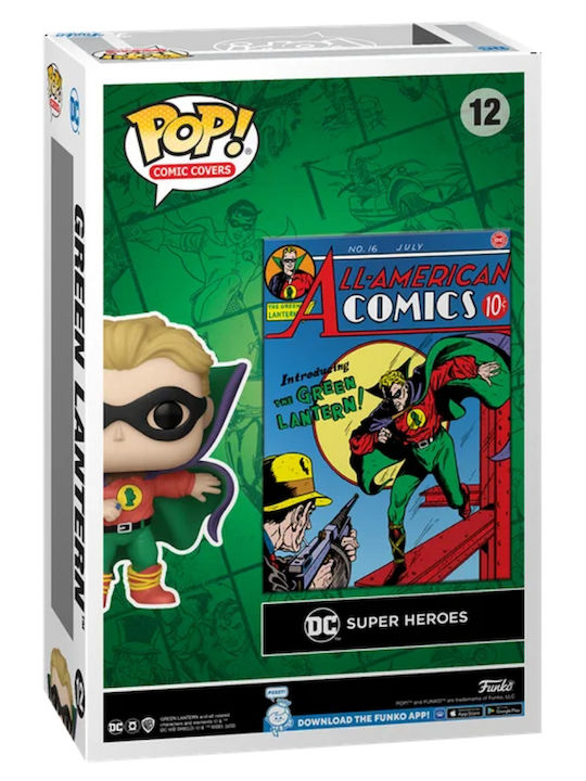 Funko Поп! Корици на комикси: DC Comics - Green Lantern 12 Специално издание