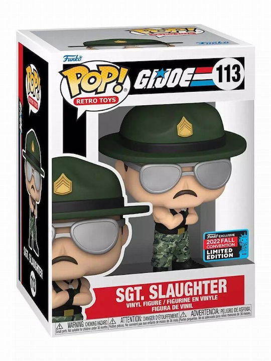 Funko Pop! Retro Toys Comics: SGT. Slaughter Special Edition Funko Pop! Retro Toys Comics: SGT. Slaughter Special Edition