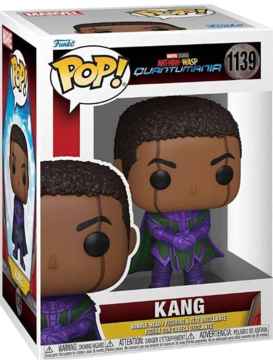 Funko Поп! Marvel: Quantumania Kang Клатеща се глава Funko Поп! Marvel: Quantumania Kang Клатеща се глава