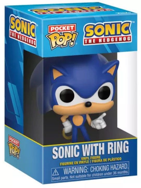 Funko Pop! Tees Games: Sonic (M) (M) Flocked Funko Pop! Tees Games: Sonic (M) (M) Flocked
