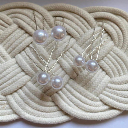 Silber mit Perle 1Stück