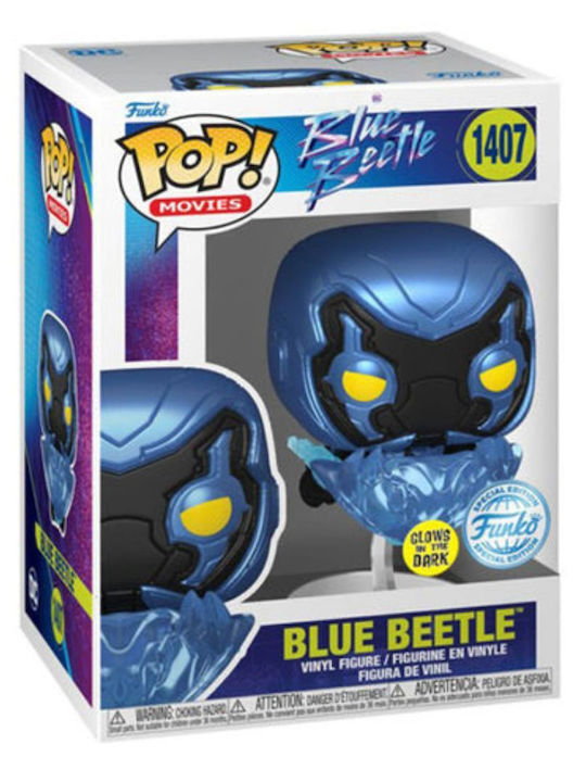 Funko Pop! Movies: Blue Beetle - Blue Beetle 1407 Special Edition