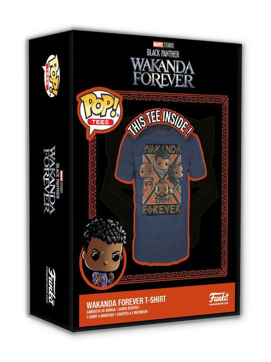 Funko Pop! Tees Marvel: Black Panther - Wakanda Forever (XL) Boxed (XL) Special Edition