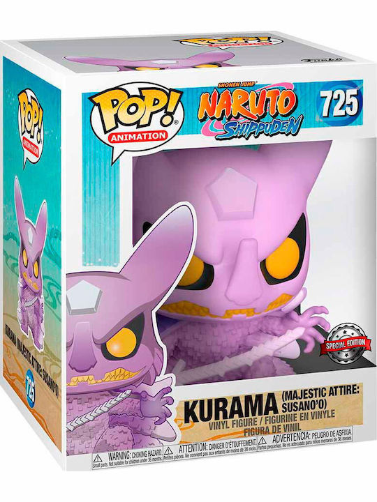 Funko Pop! Animation: Kurama Supersized 10" (25cm) Special Edition Funko Pop! Animation: Kurama Supersized 10" (25cm) Special Edition