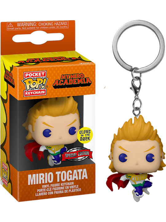 Funko Pocket Pop! Keychain Animation: My Hero Academia - Mirio Togata (GITD) Figure Special Edition