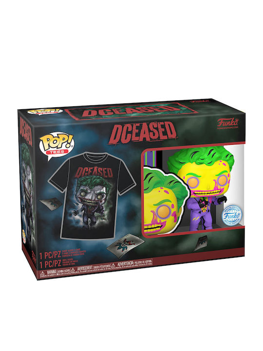 Funko Pop! Tees Movies: DC Comics - Joker M (Blacklight) (M) Special Edition